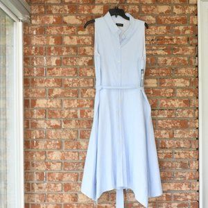 TAHARI Multicolored Sleeveless Dress   NWT